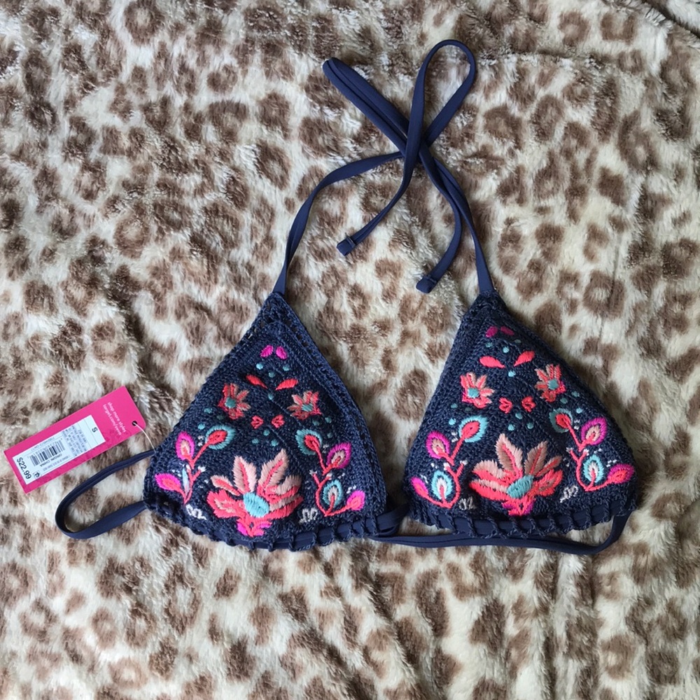 Flower Bikini Top